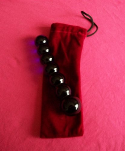 glass toy on package
