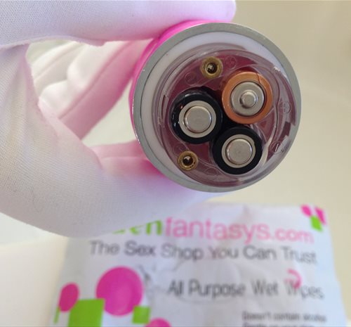 Positioning of the 3 batteries