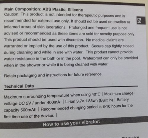 pg 2, don't use in bath or pool