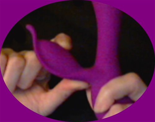 the Flow's ridged swelling on the flexible clitoral arm