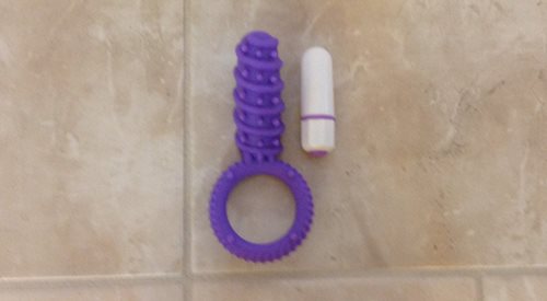 cock ring/nubs & bullet
