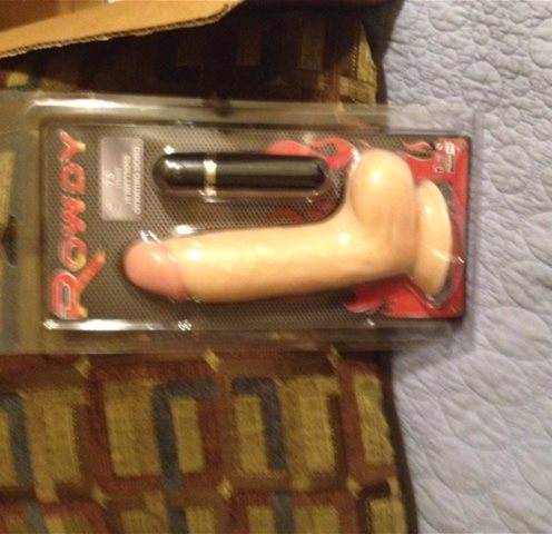 in its plastic wrap