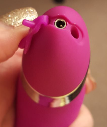 silicone massger plug hole