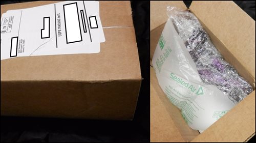 Discreet Brown Box and Secure Packaging
