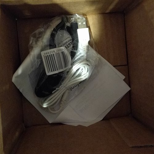 Packaging in the shipping box