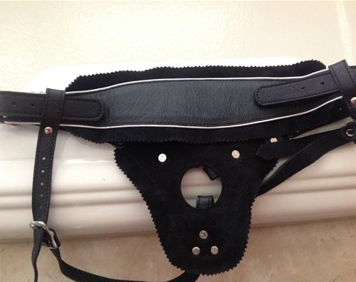 2 excess waist belts held in place