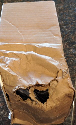 Damaged Shipping Box