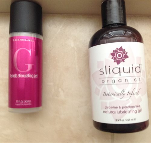 Female Stim Gel and Natural Lubricant