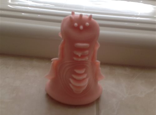 Turned insideout to display stimlating nubs