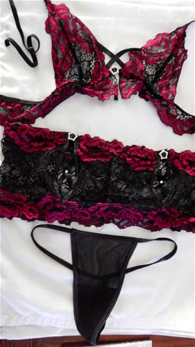 romantic lace set