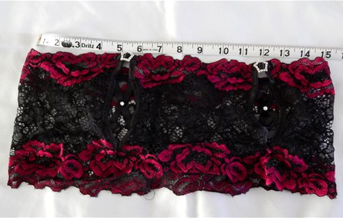 romantic lace skirtini