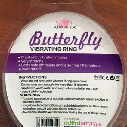 Butterfly Penis Ring Instructions