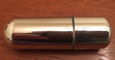 Plastic bullet vibrator with 7 modes.