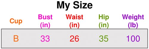 My Size
