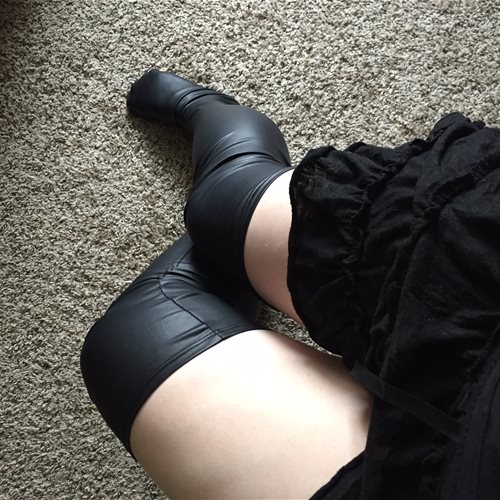 Stockings without garter belt