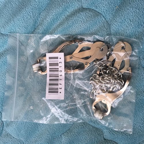 Clamps in bag