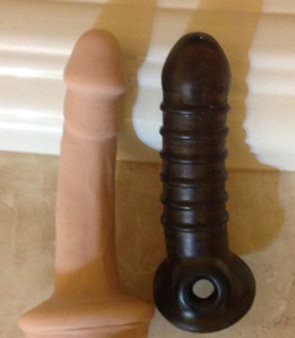 This dildo is 1 1/4 inches wide