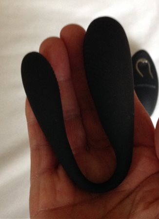 About the size of fingers
