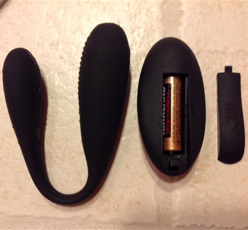 Remote only requires ONE AAA battery