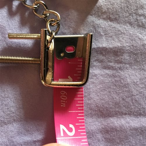 Clamp depth