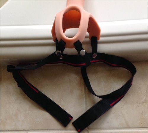 Harness with Velcro adjustment