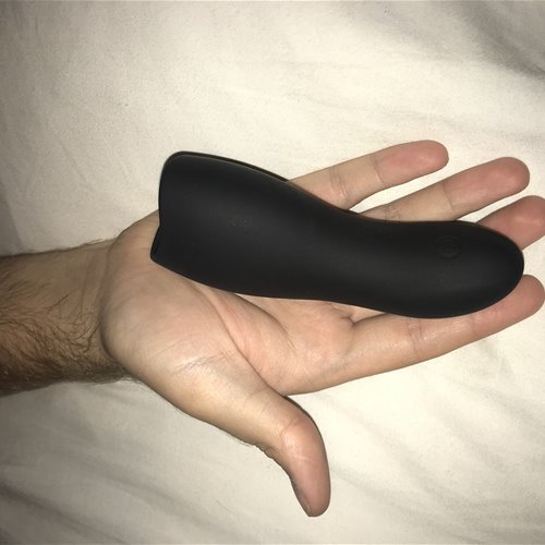Size comparison to hand