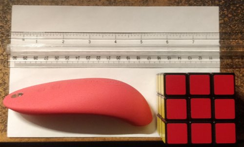 Rubik's Cube Size comparison