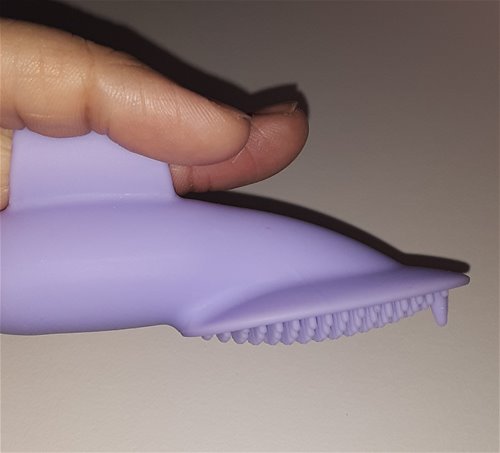 side view on hand