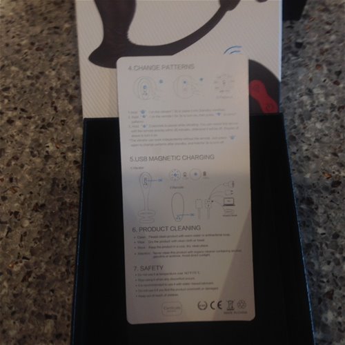 back side of instruction card