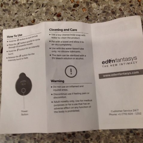 care instructions
