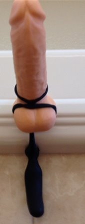 Cock Ring with P Massager