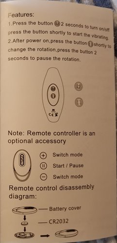 Control instructions