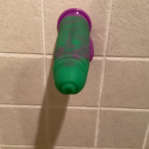 Even sticks to textured tile