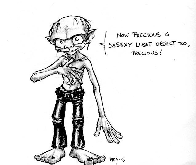 kinky gollum