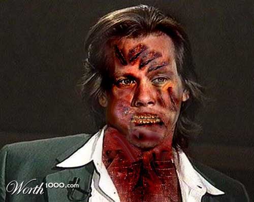 Zombie Kevin Bacon