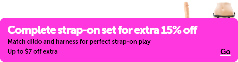 Complete strap-on set for extra 15% off