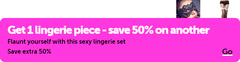 Get 1 style, save 50% on another