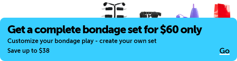 Get a complete bondage set for $60 only