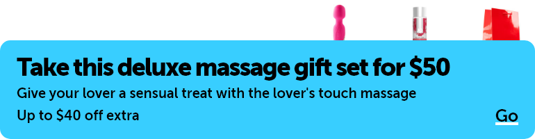 Take this deluxe massage gift set for $50