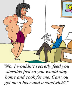 Fearing Infidelity, U.K. Man Fattens Wife on Steroid Diet