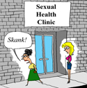 Shush! Don't Tell Anyone About the Sexual Health Clinic!
