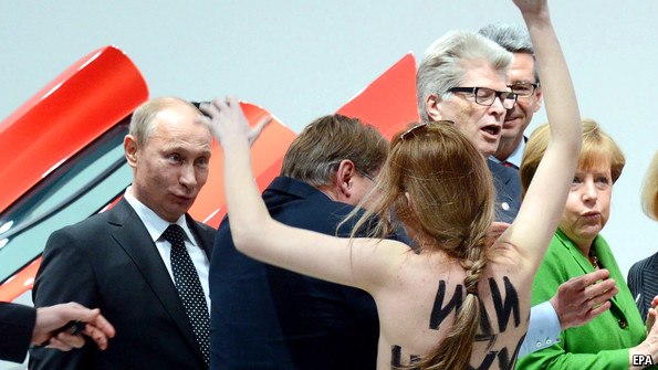 femen putin