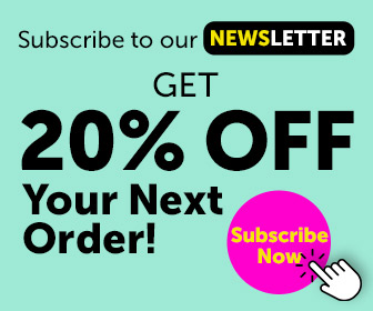 Subscribe to our newsletter and get 20% off your next order