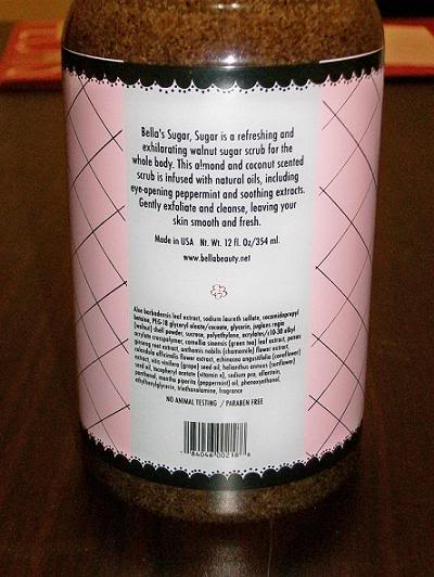 Back of the bottle