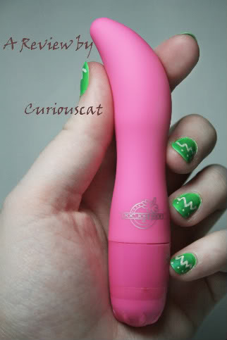 The Decadence is a dial-based waterproof g-spot vibrator. 