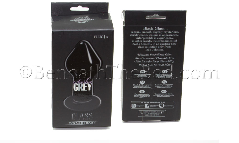 Sasha Grey Plug Packaging