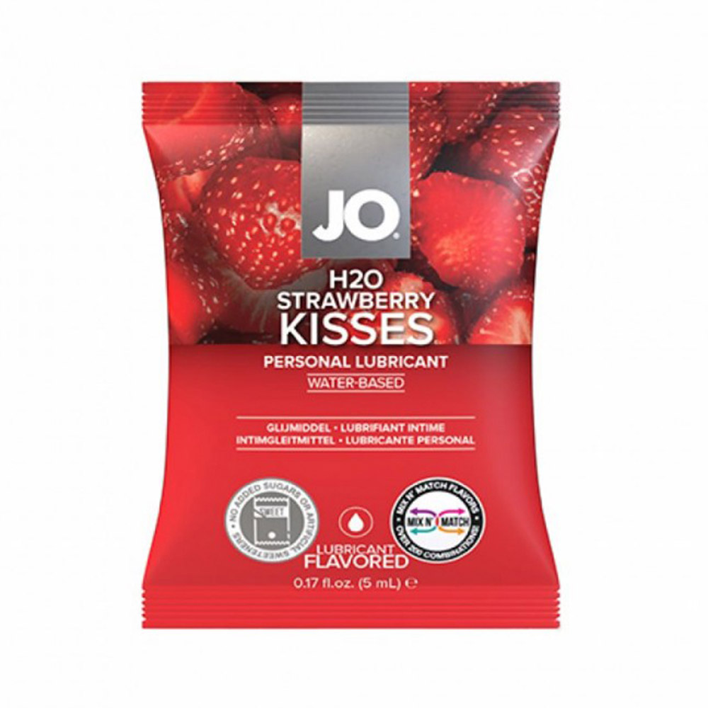 Product: JO H2O flavored lubricant sample