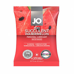 JO H2O flavored lubricant sample View #1