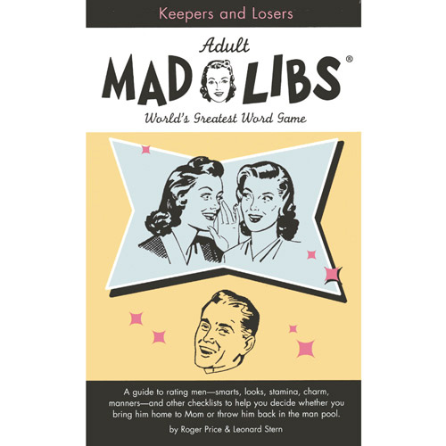 Product: Adult Mad Libs Keepers and Losers