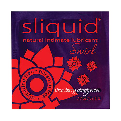 Product: Sliquid swirl lubricant sample